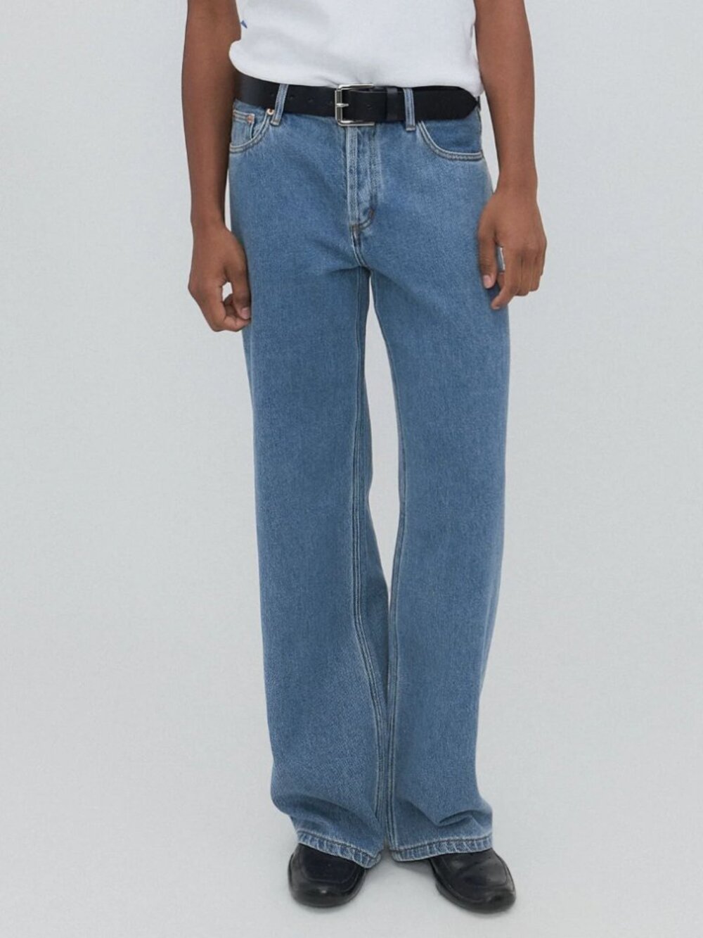 Still Here Walker Jean in cloud classic blue, size 28